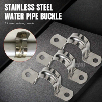 Clamp Pipa Listrik 1/2\ Klem Pipa Model Omega Bahan Baja Tahan Karat Stainless Steel Tahan Lama & Ko