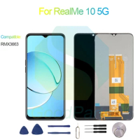 For RealMe 10 5G LCD Display Screen 6.6" RMX3663 For RealMe 10 5G Touch Digitizer Assembly Replacement