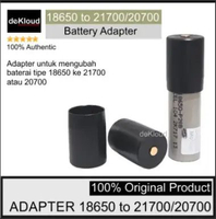 Baterai Adapter 18650 to 21700 / 20700 | batre adaptor ke battery