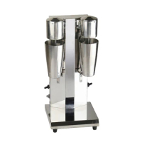 Industrial Commercial Milk Tea Mixer Double Head Milkshake Machine Auto Making Vending Ice Milkshake Maker Blender Shake Machine