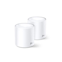 เครือข่ายไวไฟ TP-LINK DECO X20 PACK2 AX1800 WHOLE HOME MESH WI-FI 6 สีขาว