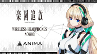 ■預購■『ONKYO』通販｜樂園追放『安吉拉·巴爾扎克』ANIMA AOW03 聯名耳機。[0528]