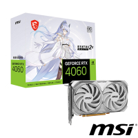 MSI微星 GeForce RTX 4060 VENTUS 2X WHITE 8G OC 顯示卡