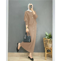 BDA - Setelan Wanita Kekinian Mango Knit Set Andia