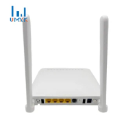 UMXK H3-3S XPON 4GE WLAN 2.4G 5G Dual Band WiFi G/EPON ONU ONT Router, FTTH FIBER, 80 Ports REMOTE Control,English version 25Pcs