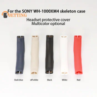 Universal Headphone Headband Head Beam Silicone Cover For Sony WH-1000XM4 Headset Headband Protectors With Zipper Cover