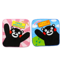 日貨 熊本熊小毛巾 6種 手帕 兒童 隨身 KUMAMON 正版授權 J00011416