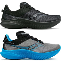 【SAUCONY 索康尼】KINVARA 14 男款 路跑鞋 一般楦(S20823-12-60 黑 幻境灰 慢跑鞋 競速 訓練 4MM)