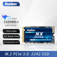 KingSpec SSD NVME M.2 Solid State Drive Internal SSD Disk 256gb 1TB 128GB 512GB M2 2242 PCIe 3.0 X4 For Laptop Notebook