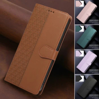 Leather Case for Samsung Galaxy S24 Ultra S23 Plus S22 S21 S20 FE S10 Note 20 10 Flip Wallet Card Phone Cover Etui