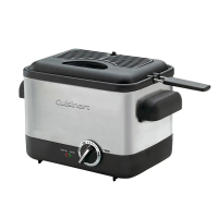 【Cuisinart美膳雅】CDF-100TW 不鏽鋼輕巧型溫控油炸鍋