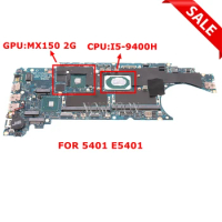EDC42 LA-H172P CN-04TXRT 04TXRT 4TXRT For Dell Latitude 5401 E5401 Laptop Motherboard SRFDM I5-9400H CPU Nvidia GeForce MX150 2G