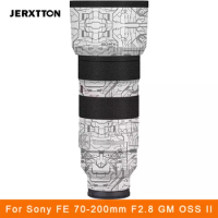 Decal Lens Sony 70 200 II Camera Skin Wrap Vinyl Protective Sticker Photography Accessories for Sony FE 70-200mm F2.8 GM OSS II