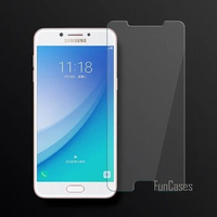 Full Cover Tempered Glass For Samsung Galaxy C5 Pro Screen Protector Film 2.5D Curved Edge Screen For Samsung Galaxy C5 Pro 0.26