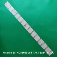 Suitable for Hisense 55-inch LCD TV Hisense_55_HD550S3U51_TAL1-5x14_3030C-d6t 1187163 backlight strip H55A6500 1190188 55HS68U