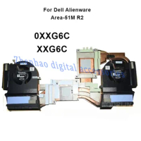 0XXG6C XXG6C New Cooling Fan Heatsink CPU GPU For Dell Alienware Area-51M R2 RTX2080