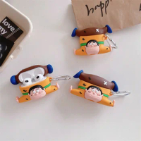 MINISO Doraemon Gouda takeshi Earphone Cover For AirPods 1 2 3 Generation Airpods Pro/Pro2 Wireless Bluetooth Headphone Case