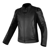 Motorcycle Jacket Interior Detachable Leather Jacket Cowhide Vintage Jacket CE Certification Anti-fall Leather Racing Clothes