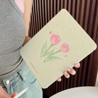 Cute Flower Tablet Case For Apple iPad Pro 4 5 6 Generation 12.9 inches 11" 10th 10.9" 7th 8th 9.7" mini 6 Air 5 4 with Pen slot