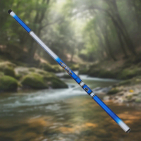 Fiberglass Fishing Rod - Lightweight Durable Freshwater Stream Fishing Kit