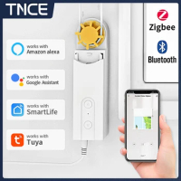 TNCE Tuya Smart ZigBee 3.0 DIY Electric Roller Blind/Blinds Drive Motor Hub Smart life APP Alexa google Home Voice Control