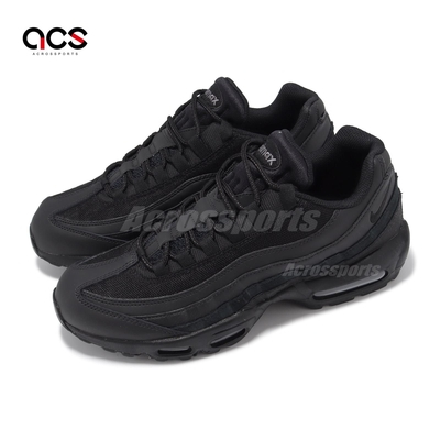 Triple black air max 95s top