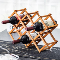 紅酒架實木紅酒瓶擺件酒櫃裝飾品放酒瓶的架紅酒架子北歐創意現代