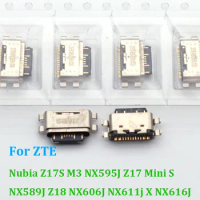 5-10Pcs USB Charger Charging Dock Port Connector Plug For ZTE Nubia Z17S M3 NX595J Z17 Mini S NX589J Z18 NX606J NX611j X NX616J