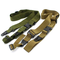 Tactical 3 Point Rifle Sling Strap for Shotgun Airsoft Gun Belt Paintball Braces Outdoor Military Shooting Hunting Accessories