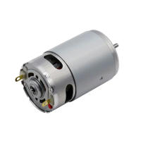 Motor DC24V, Kelajuan Tinggi (540-545), Kelajuan 5000RPM, Tork Besar, Galas Bebola Berganda