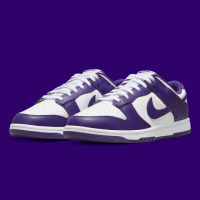 【NIKE 耐吉】休閒鞋 Nike Dunk Low Court Purple 白紫色 男款 DD1391-104