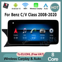 Factory Price Android 13 AUTO Carplay For Mercedes Benz C Class W205 S205 Intelligent Vehicle System GPS Radio Multimedia Screen