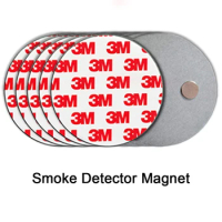 Smoke Detector Magnet Holder Smoke Sensor Magnet Detector Sensor Magnet Fire Alarm Detector Magnet Sticker without Screws
