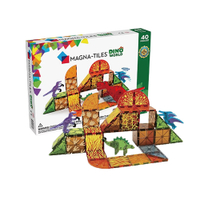 Magna-Tiles 磁力積木-恐龍世界40片【佳兒園婦幼館】