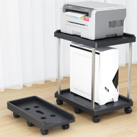 大號電腦主機托架剎車移動底座多層收納通用颱式機箱打印機置物架