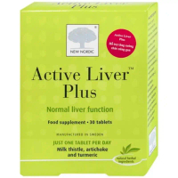 [Siêu rẻ] Viên uống Active Liver Plus New Nordic hỗ trợ tăng cường chức năng gan (2 vỉ x 15 viên)
