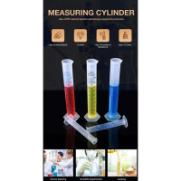 Gelas Ukur Plastik Lab Tabung Ukur Measuring Cylinder Gelas Takar