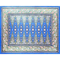 DISKON Karpet Turki OSTRICH Ekspor Dubai Permadani VARSA Uk 190 x 240 CM - BATIK 782, Merah Biru Car
