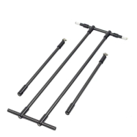 FOR Ultralight Carbon Mini Rear Rack With M5 Ti Bolt for 3sixty PIKES Folding Bike 120g