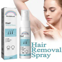 1/2/3pcs Hair Growth Inhibitor Suitable For Men And Women Permanent Hair Remover Safe Convenient Hair Spray Hair Removal Spray