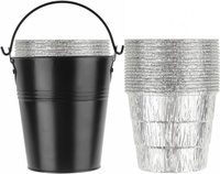 15-Pack Liners & Replacement Traeger HDW152 Drip Grease Bucket สำหรับ Traeger 20/22/34, Pit Boss ฯลฯ