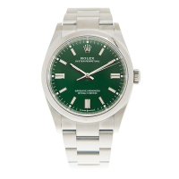 ROLEX 勞力士 126000 Oyster Perpetual蠔式經典多色彩綠面x 36mm