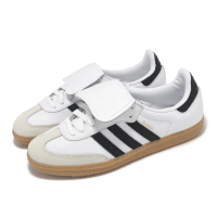 【adidas 愛迪達】休閒鞋 Samba LT W 女鞋 男鞋 白 黑 皮革 麂皮 復古 德訓鞋 愛迪達(IG4279)