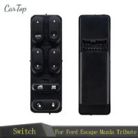 3L8Z-14529-AAA Power Window Master Control Switch For Ford Escape Mazda Tribute Mercury Electric Button Console