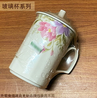 陶瓷 直筒杯 (橫紋 浮雕 湯吞杯) 直身杯 茶杯 泡茶 涼水杯 水杯 小杯子 杯子 窯燒杯 茶碗蒸