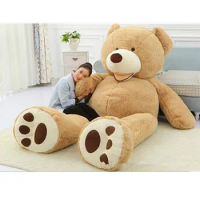 Wholesale Real Life Super big Giant American Big Bear Oversize Teddy Bear Gift for Girls Birthday Gift for Girlfriend Kids Toys