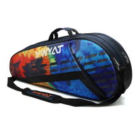 Badminton Racket Bag Waterproof Single Shoulder Thicken Gymbag Sport Bags For Badminton Training Shoes Kids Adult Gifts