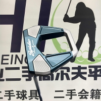 二手高爾夫球桿 泰樂梅榮耀左手推桿 鋼桿身大頭推 正品 34寸