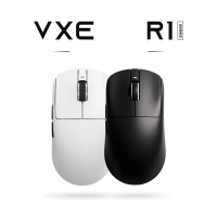 ktuchidhouseshop Original VXE Dragonfly R1 เมาส์เกมมิ่งไร้สาย PAW3395 น้ําหนักเบา คีย์บอร์ด3 โหมด 2.