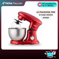 MMX UltraWhisk Pro: Pengadun Berdiri 1400W dengan Mangkuk Tahan Karat 5.5L Stand Mixer (M6088)